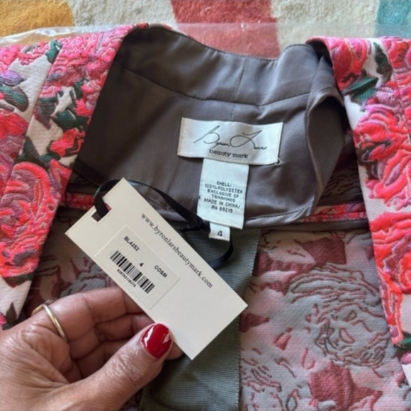 Byron Lars Floral Bolero Jacket - Picture 3 of 5